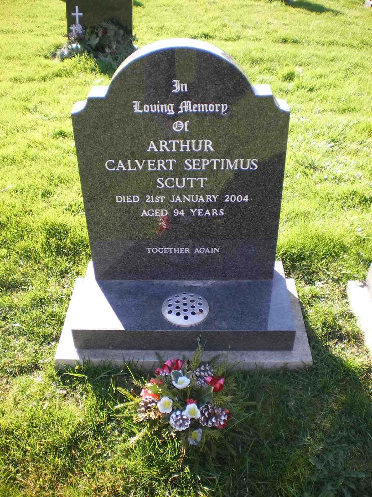 Arthur Calvert Septimus Scutt